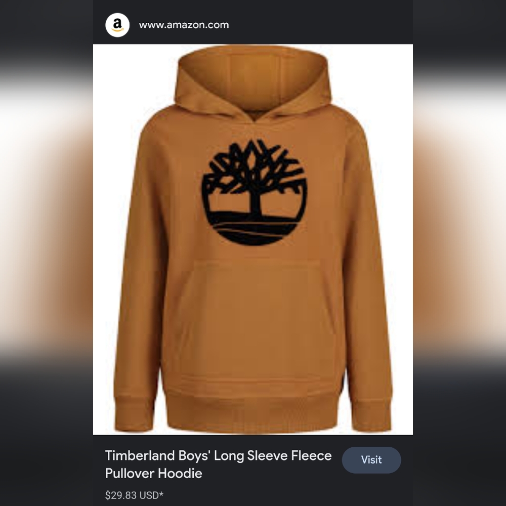 Timberland Pull over Hoodie